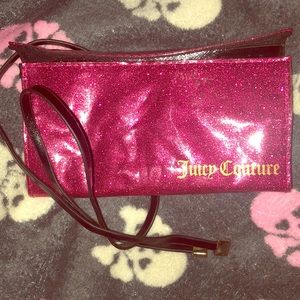 Juicy couture jewelry case NWOT pink & Blk